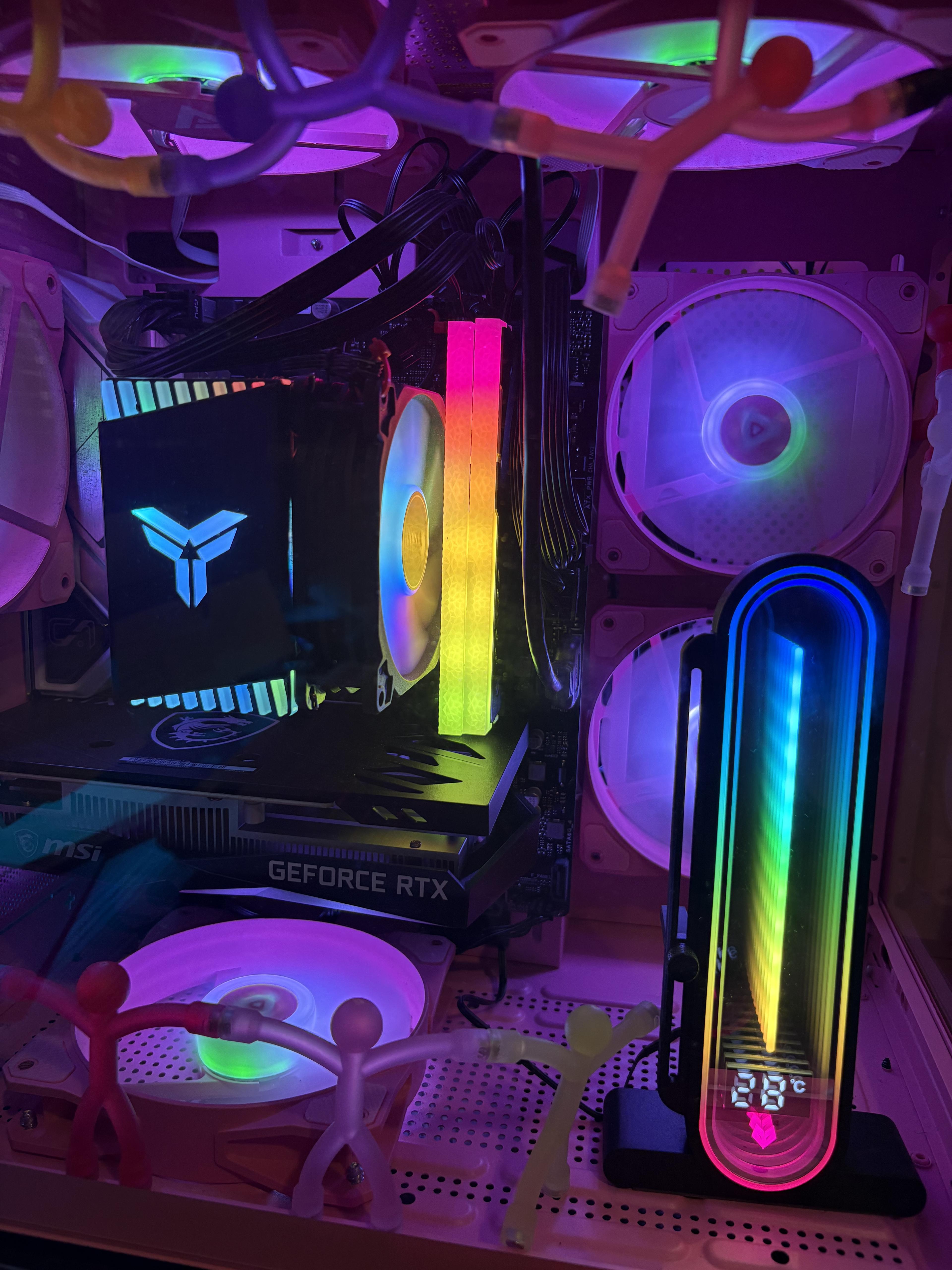 Inside a custom Gaming Beast PC
